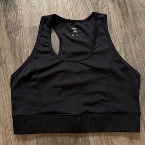 Black Athletic Tank Top